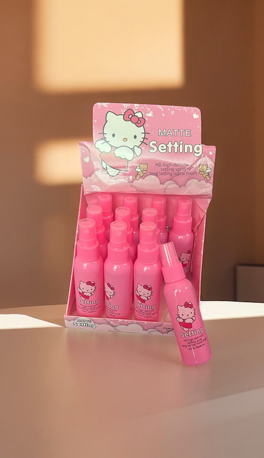 H-kitty matte setting spray